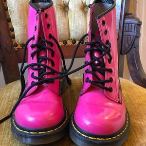 Hot Pink Doc Marten Boots